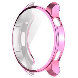 Premium Soft Silicone Protective Cover for Smart Watch Screen Protection (Pink)
