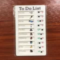 To Do List White