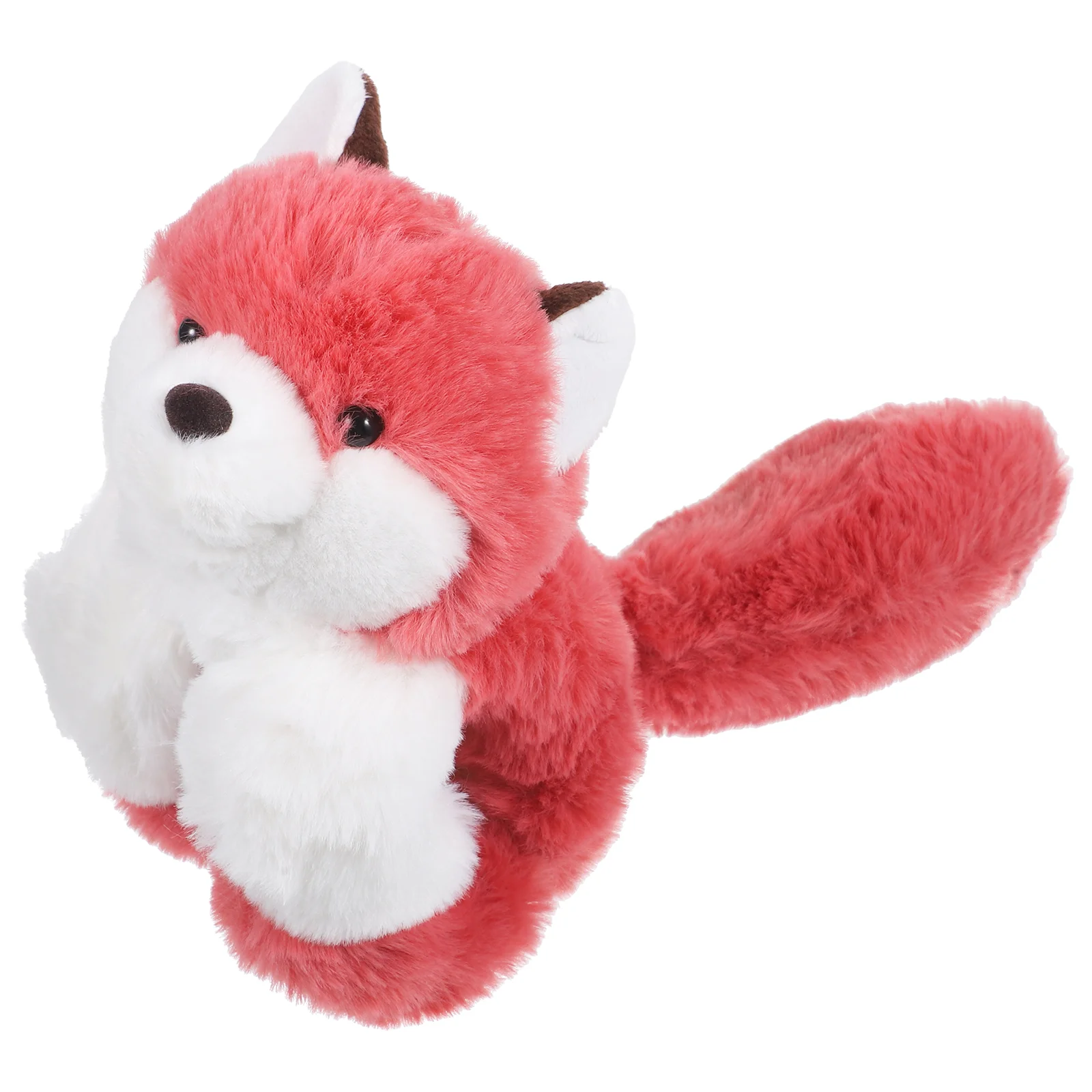 

Stuffed Animal Slap Wristband Adorable Plush Fox Snap Bracelet Animal Wristband