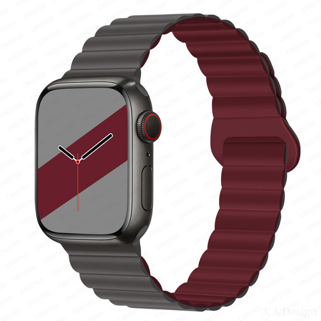 Band For Apple Watch Strap 45mm 44mm 38mm 41mm 42mm 40mm 44  Silicone watchband Bracelet iWatch serie 3 5 4 SE 6 7 41mm