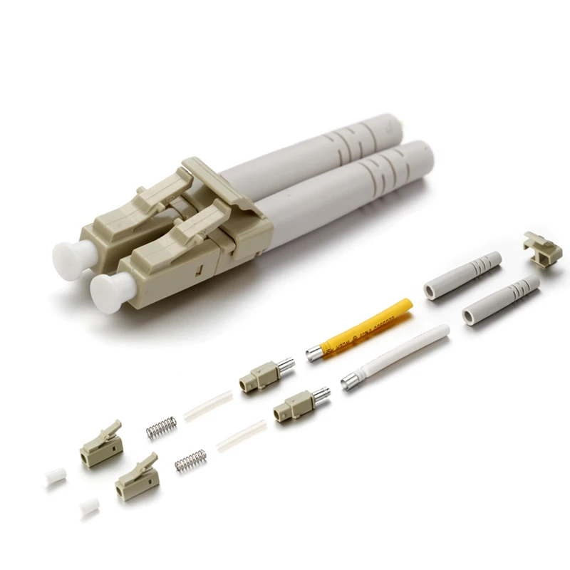 

50PCS -Wirenet 2.0mm 3.0mm Multimode LC Duplex Connector With Shutter