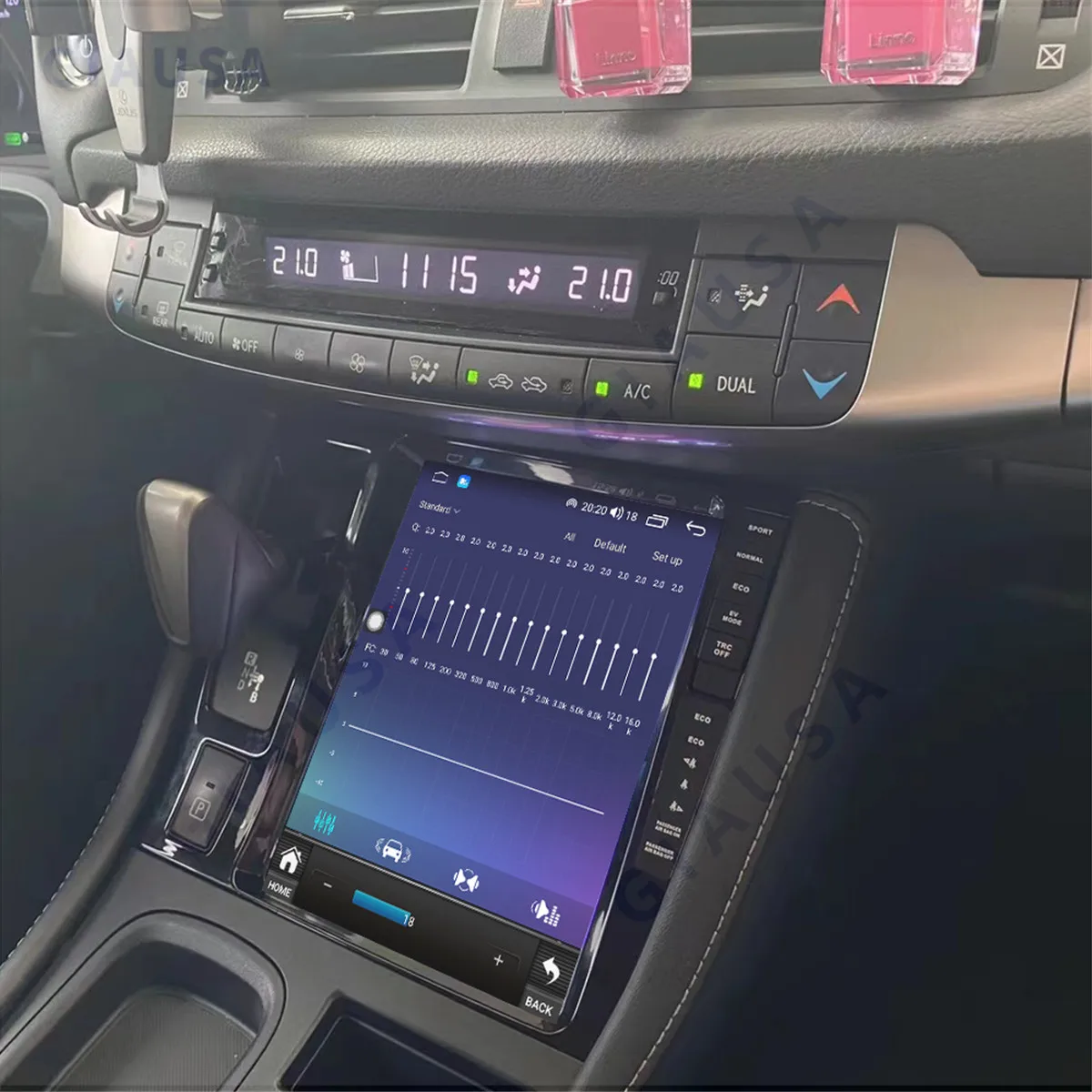 

Car Radio For Lexus CT200 CT200H CT 2011-2022 Audio 2 Din Android Receiver Tesla Style Auto Multimedia DVD Player GPS Head Unit