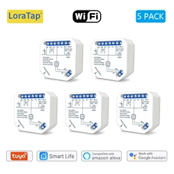 Smart WiFi Curtain Switch for Voice - Controlled Window Blinds (5 PACK)