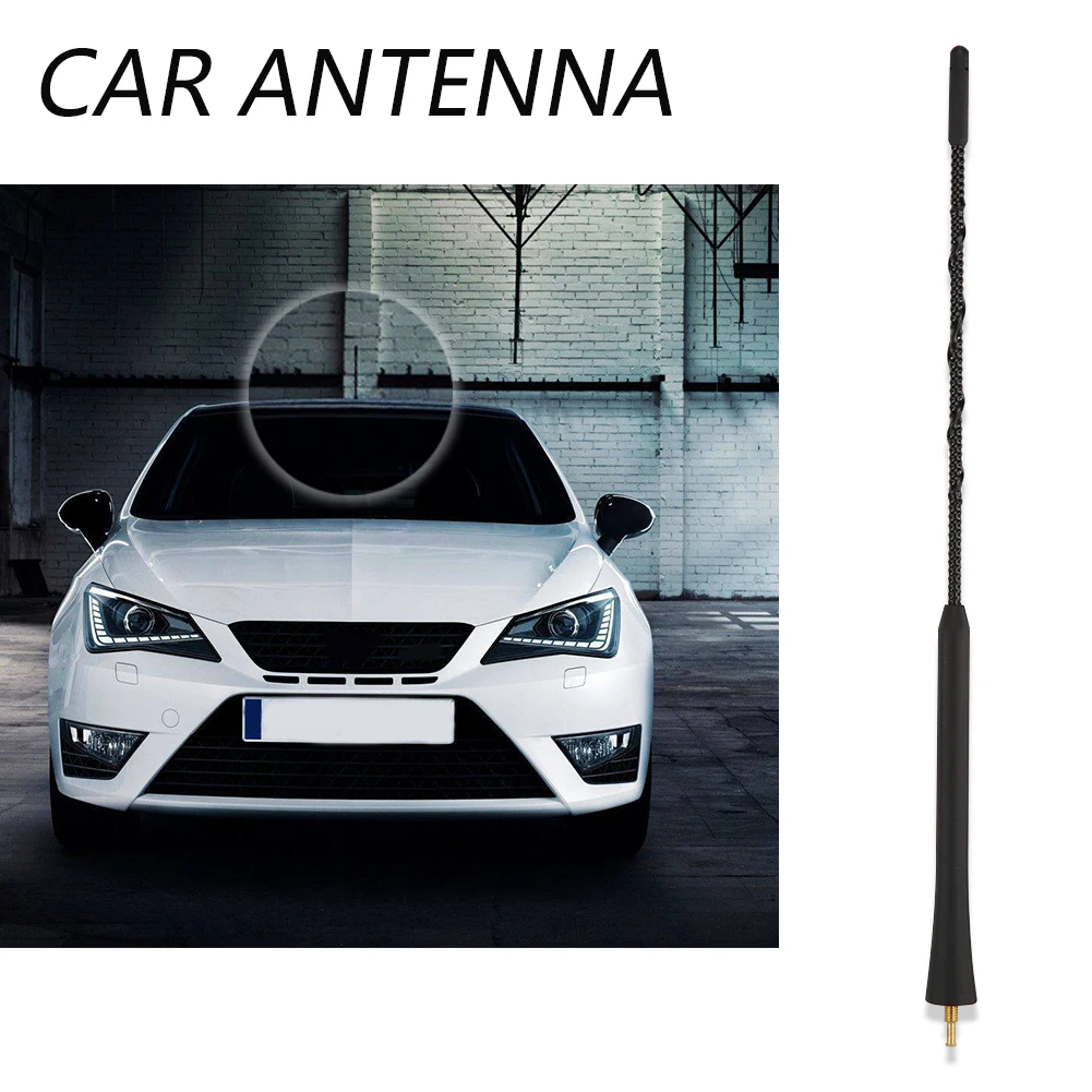 편리한 교체용 자동차 액세서리 SEAT Altea 5P Arosa 6H Ibiza 6J 6L Cordoba Leon 1M 1P용 30cm 안테나 마스트