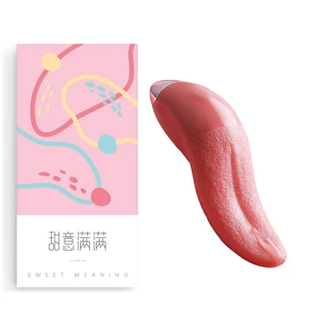 Tongue Licking Vibrator For Women G spot Clitoral Nipple Stimulator Clit Sex Toys For Women Rechargeable Warming Female Sex Toys 6