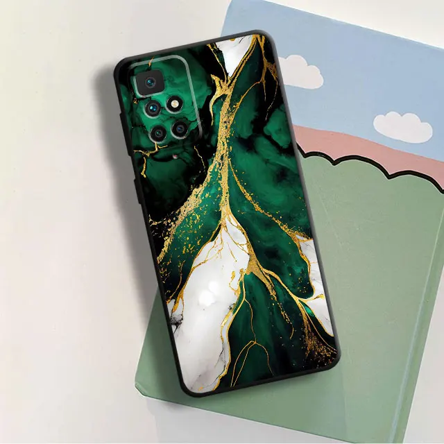 Elegant Senior Marble TPU Soft Phone Case Cover