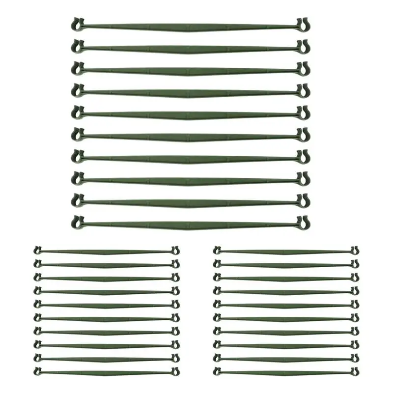 

30 шт. соединители для томатного колышка, легкие и защищенные от атмосферных воздействий зеркальные виноградные лозы, фиксированная Пряжка, зажим для сада
