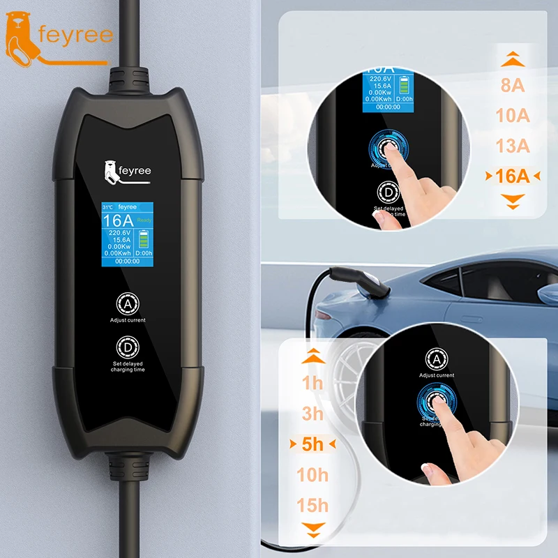Portable 3.5kW TS-NACS Charger Tesla Compatible 4