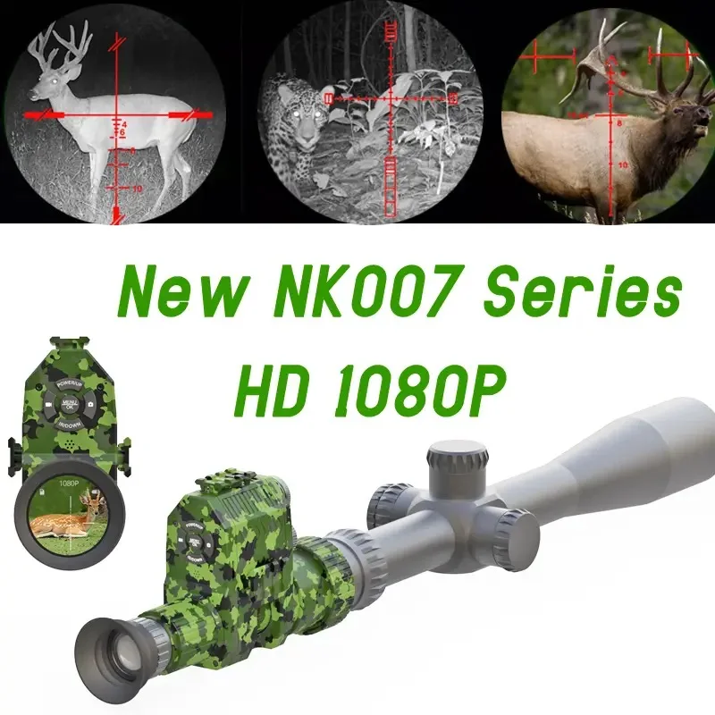 

Megaorei NK007S инфракрасный прицел ночного видения 850 нм монокулярное устройство с 4-кратным увеличением NV оптический прицел охотничьи аксессуары