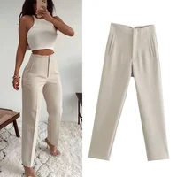 Elevate your office wardrobe with the High Waist Pencil Trousers 6