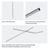 Boundless Voyage Titanium Straw with Cleaning Brush Straight Curved Reusable Drinking Straw Water Flatware for Coffee Tea Yogurt 6