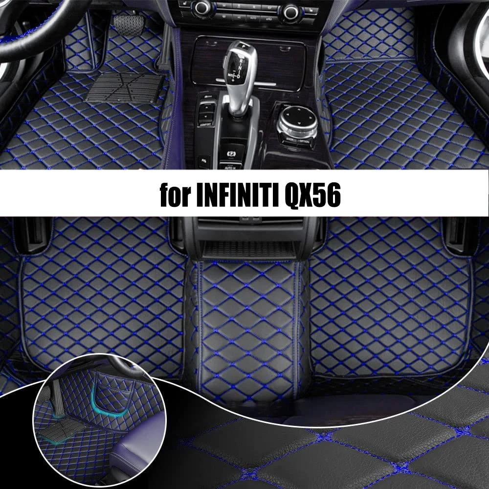 

Custom Car Floor Mat For INFINITI QX56 2011-2013 Year Upgraded Version Foot Coche Accessories Carpets