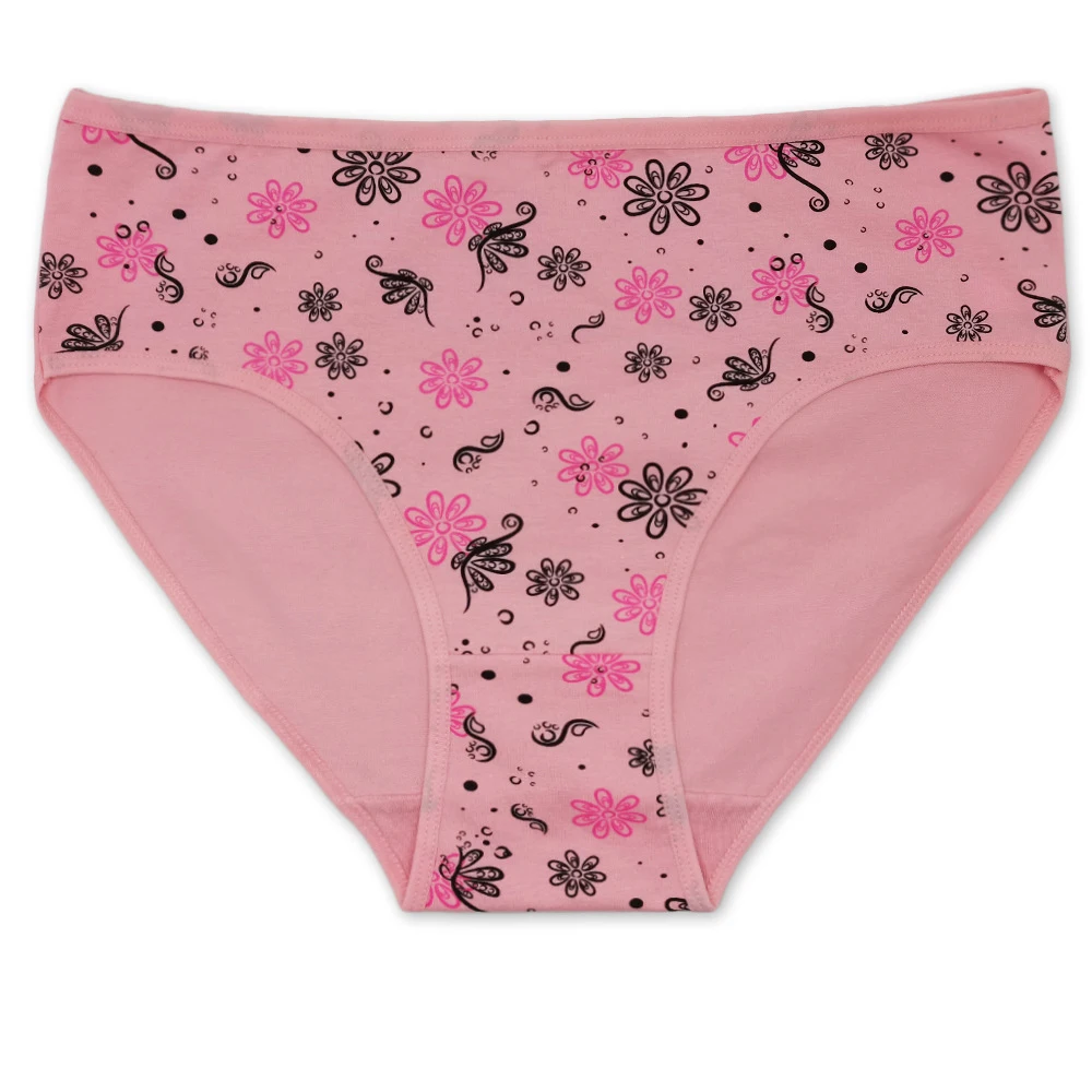 Women's Cotton Briefs 6 Pack Mid Rise Panties Image 8