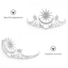 Hair Jewelry Silver Choker Silver Hair Accessoriess For Woman Tiara Silver Silver Hair Accessoriesss Star Moon Wedding Brides 3