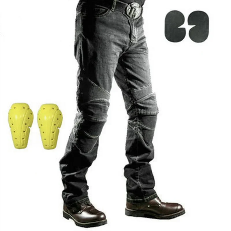 

Men Moto Jeans Protective Gear Riding Touring Motorbike Trousers Motocross Pants Pantalon Moto Pants