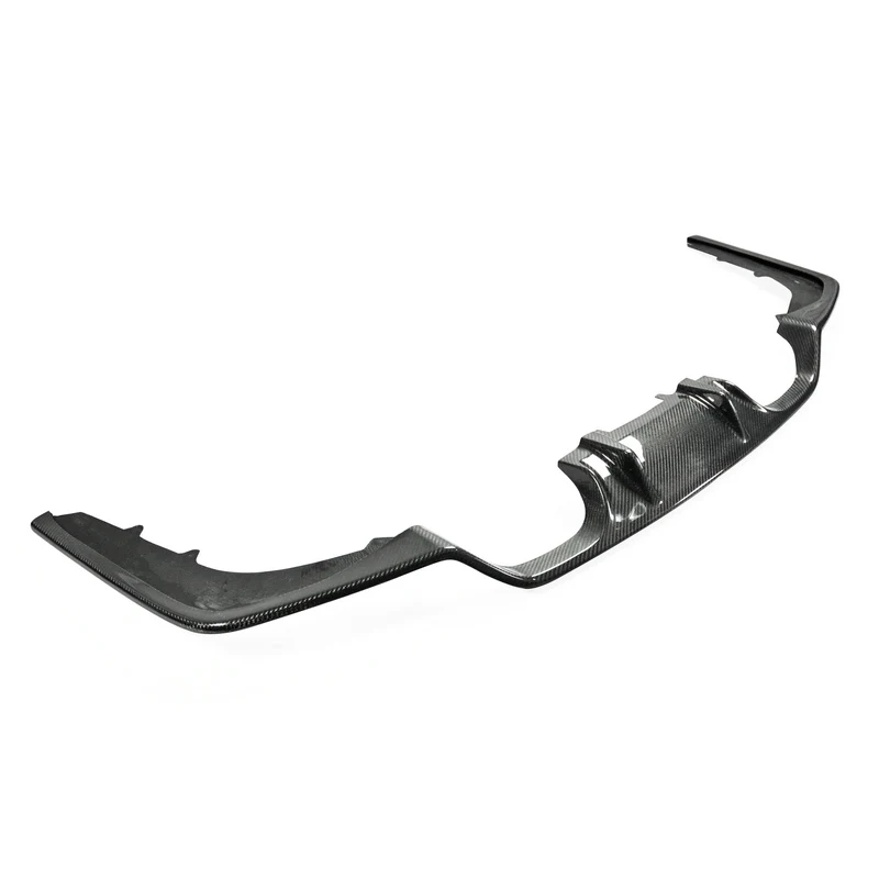 

Car-styling 3D Style Carbon Fiber Rear Diffuser Glossy Finish Bumper Splitter Part Fibre Drift Racing Kit For BMW F82 F83 M4