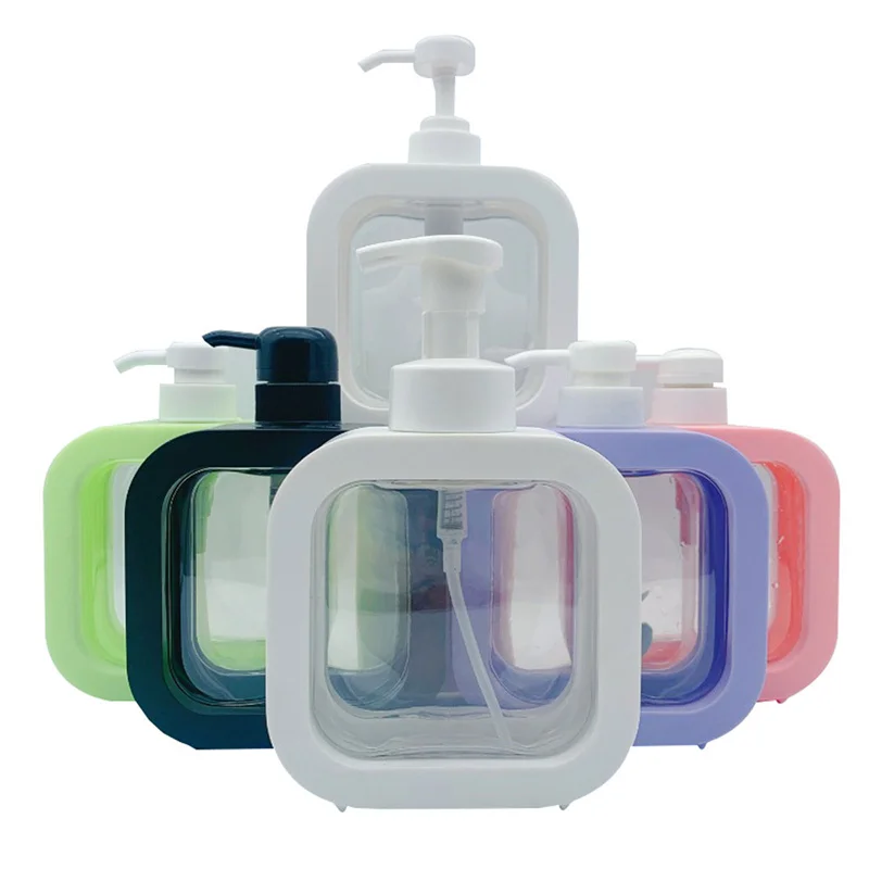 300/500Ml Kitchen Liquid Soap Dispenser Empty Pump Shampoo Bottle Dish Soap Container Bathroom Shower Gel Laundry Liquid Storage