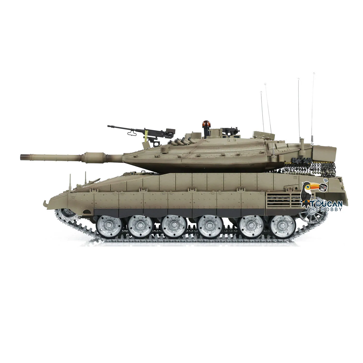 헝롱 무선 조종 탱크 메르카바 3985 (1/16 RC IDF MK IV 프로페셔널 버전 FPV 모델 TK7.0 아웃도어 장난감 TH22651)