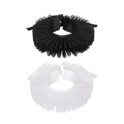 Women Neck Ruff Collar Ruffled Collar Elizabethan Cosplay Gift drop shipping