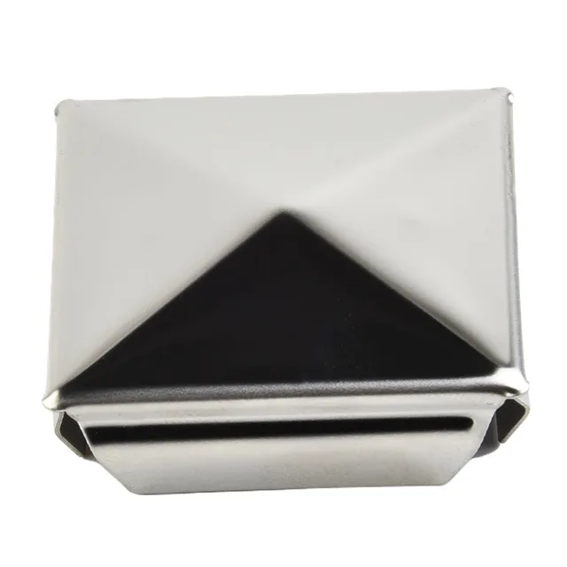 1/10 db Posta Sapka Rozsdamentes Acél Négyzet Alakú Kupak Cső Belső Dugó Gyors Tömítés Nélkül Nincs Hegény Dugók Dekoratív Fej A Kerthez/Udvarhoz - Image 5