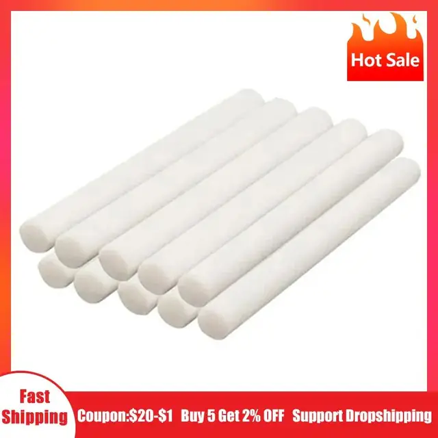 10Pcs/Pack Humidifier Filter Special Replacement Cotton Sponge Stick