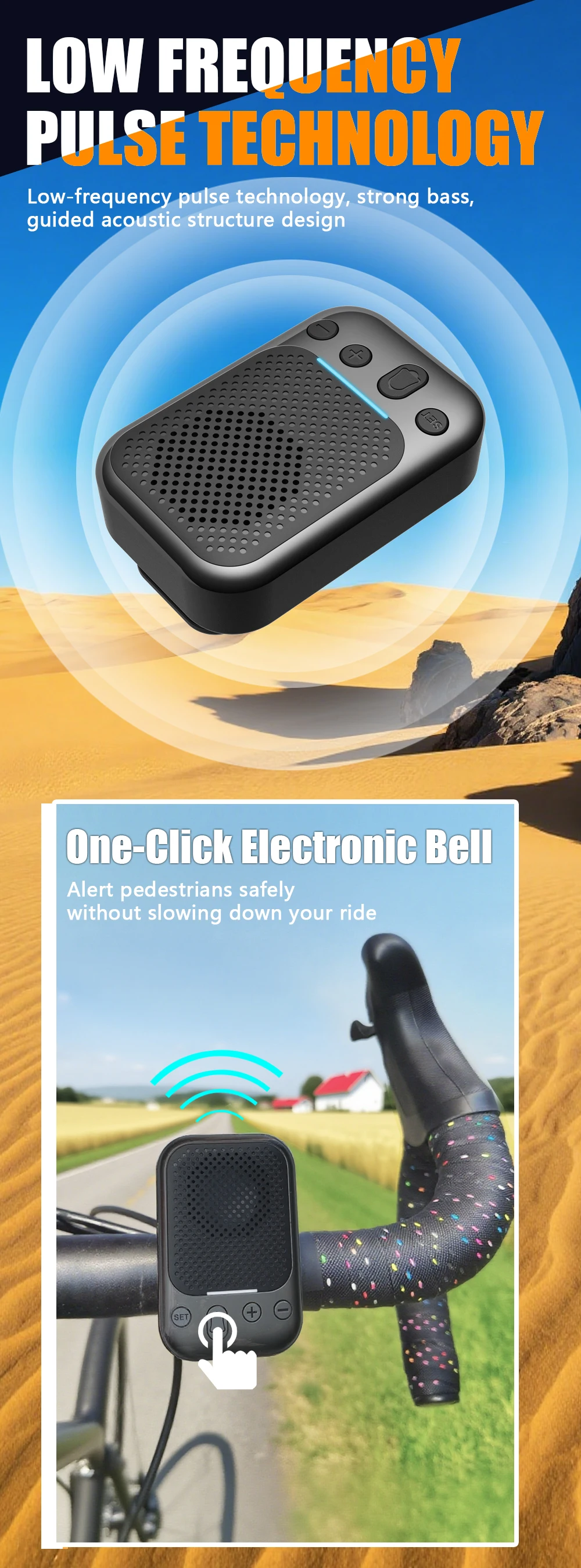 2025 New Outdoor Waterproof Portable Bluetooth Speaker Mini Cycling Speaker Bicy