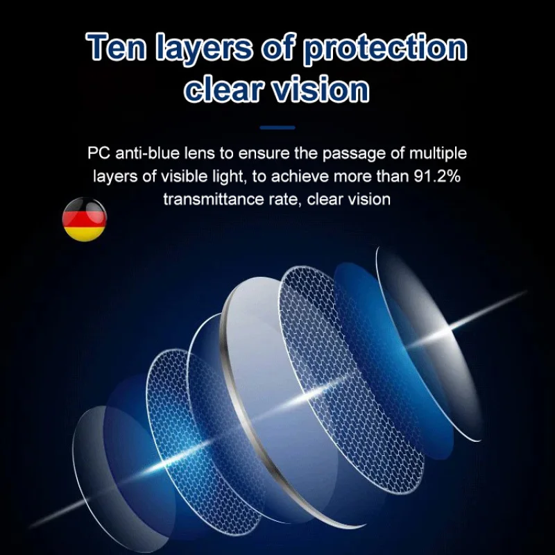 Frameless Smart zoom HD reading glassesAnti-blue Light reading glasses for men and women Near And Far Anti-radiation Glasses 5