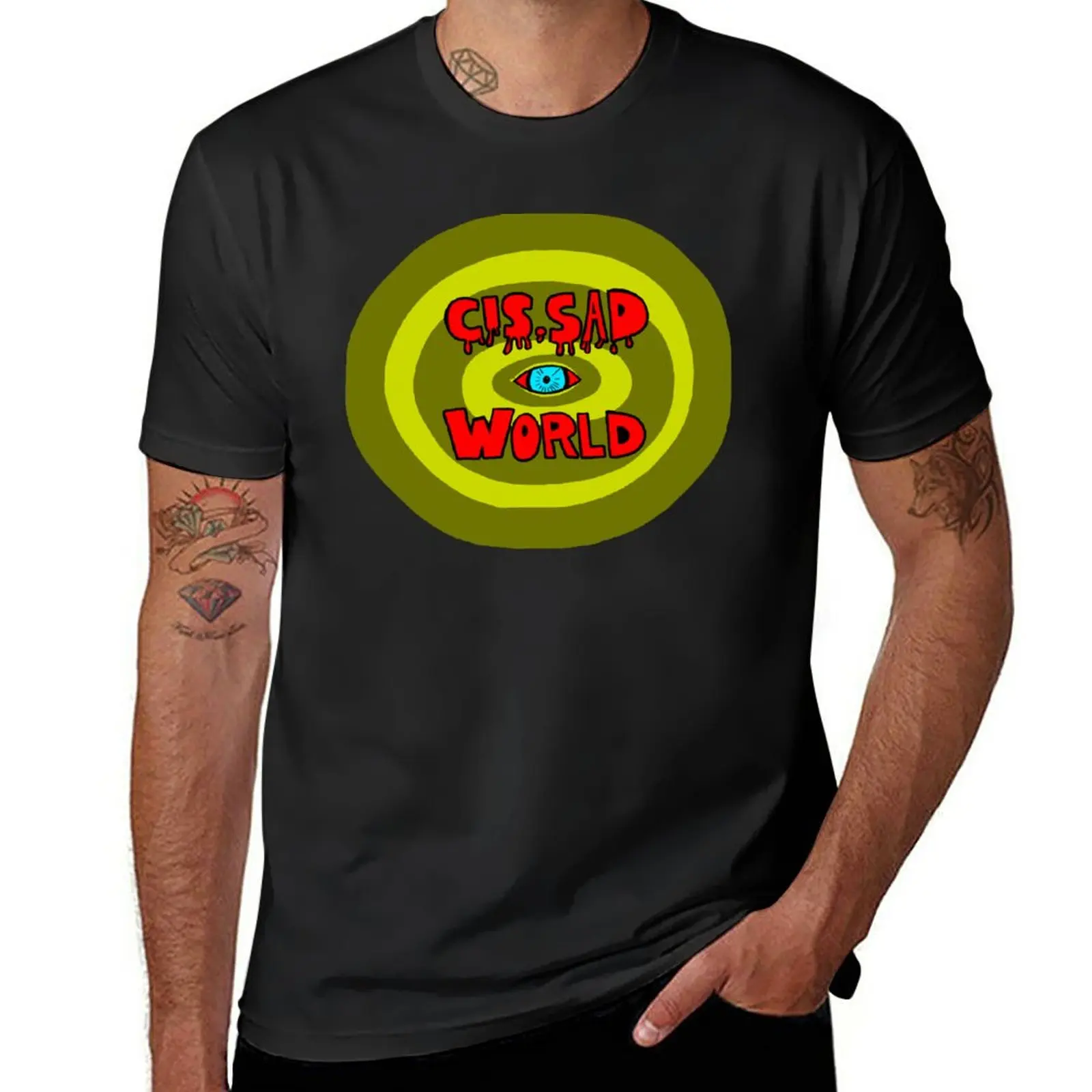 

New Cis Sad World T-Shirt new edition t shirt T-shirt short graphic t shirts t shirts for men graphic