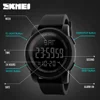 SKMEI 1257 reloj hombre Sport Watch Men Alarm Clock 5Bar Waterproof Watches Multifunction Digital Watch 5