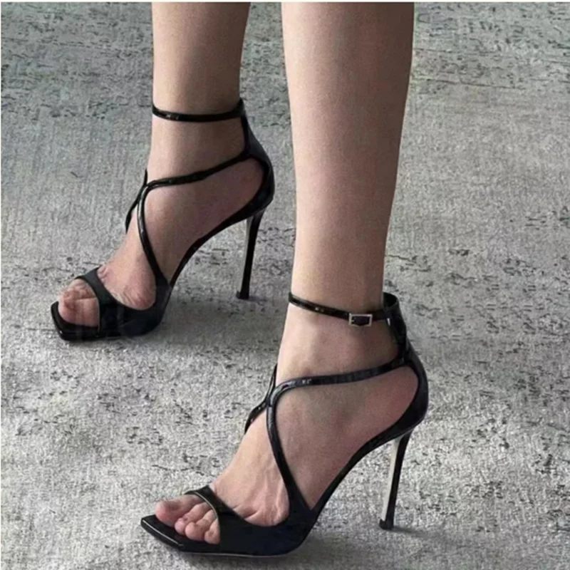Santa Clara Braided Heel