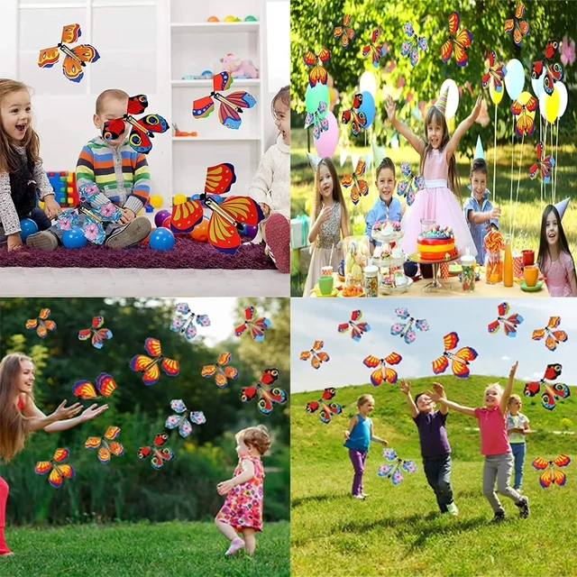 Wind Up Flying Butterfly Toy 5
