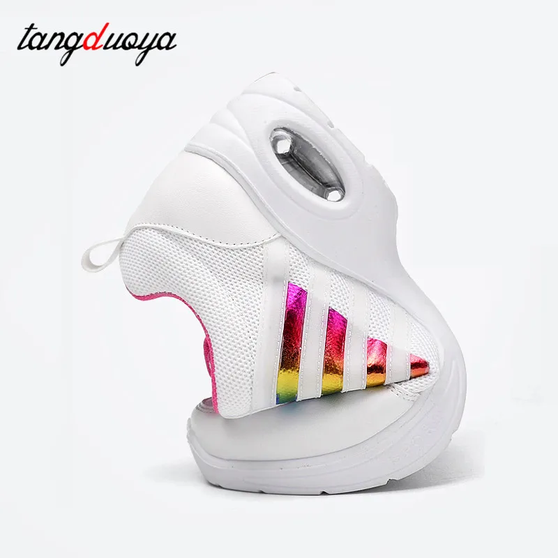 Dance sneakers for woman jazz shoes mesh Modern Outsole Dance Sneakers Breathable Lightweight Dancing fitness shoes for women dance shoes
