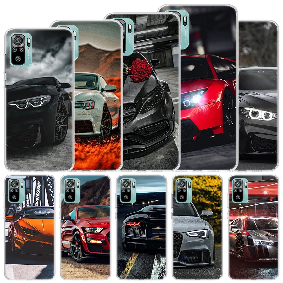 Sports Cars Design Soft Phone Case