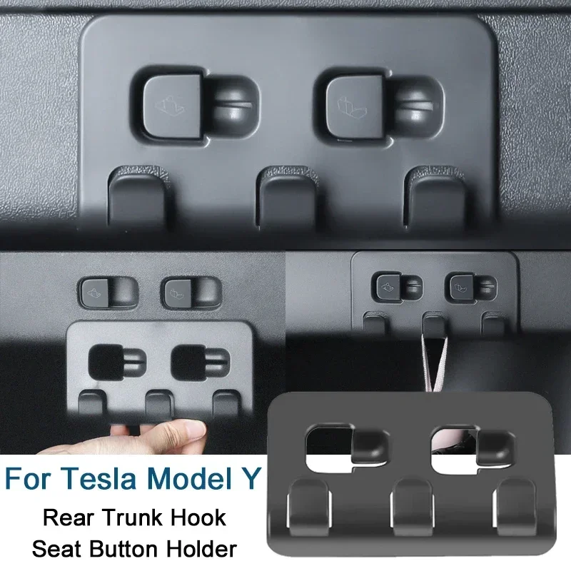 For Tesla Model's Trunk Side Hook Car Specific Interior Upgrade and Modification Hook