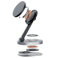 Magnetic 2 In 1 Wireless Charger Stand  Pad Fast Charging Station Dock For iPhone 15 14 13 12 Pro Max Apple Watch 8 7 6 Airpods - Image 6