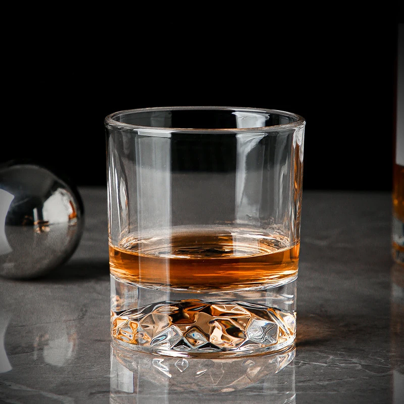 Household Whisky Glass Mountain Cup Creative Juice Tea Cocktail Beer Drinking Glasses Drinkware Wedding Gifts Transparent Cups