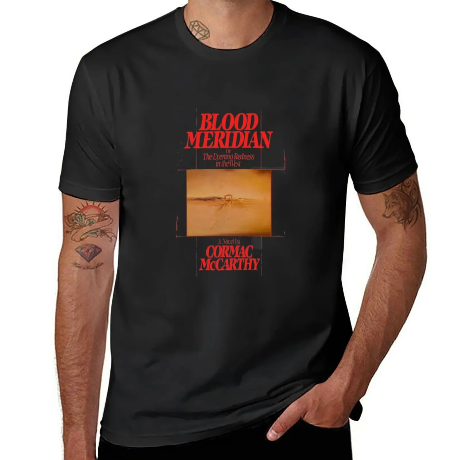 

Blood Meridian T-Shirt sports fans korean fashion tees boys animal print plain t shirts men