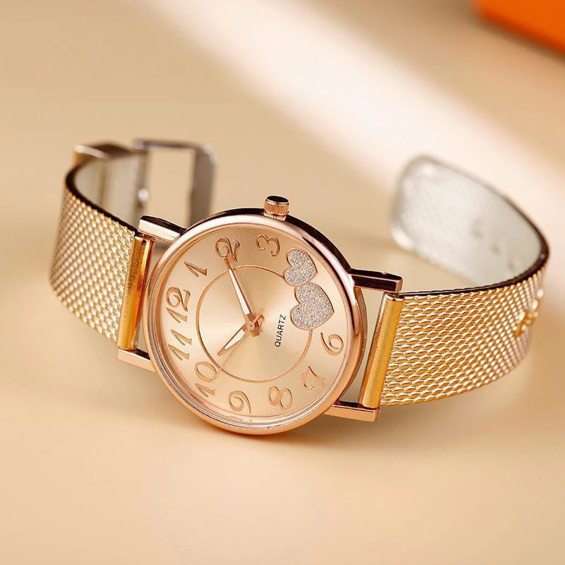 Women Fashion Simple Women Watch Strap Pin Buckle Ladies Clock Quartz Wrist Watches