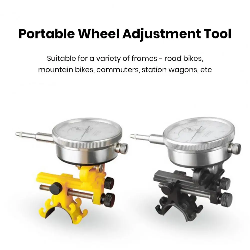 

Wheel Repair Tool Bicycle Wheel Tool Universal Bike Wheel Indicator Gauge Compact Portable Tool for Easy Rims Wheels Tuning