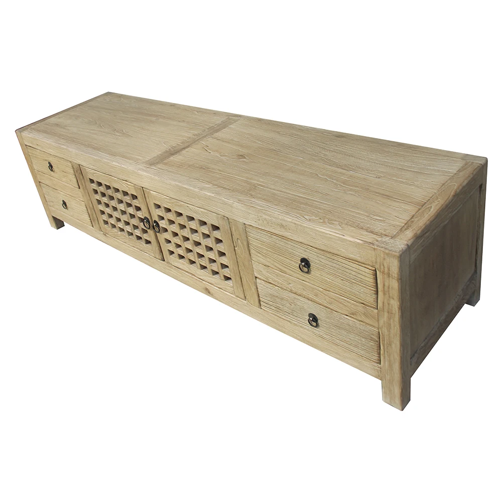 Antique Asian Furniture Recycle Wood TV Cabinet