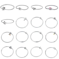 High quality Minnie Rabbit Flowers Bracelet Bead Pendant Dangle Charm Fit Original Bracelet DIY Women Jewelry 1