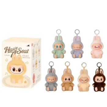 17cm labubu V2 exciting box blind action figures beautiful anime mysterious box pvc toys doll and hobbies ornaments creates