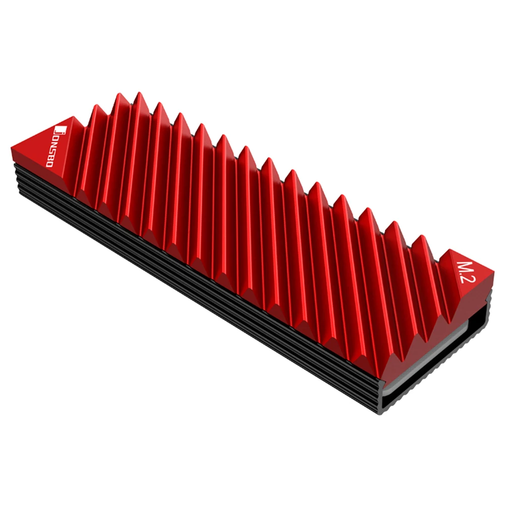 Jonsbo Aluminum M.2 SSD Heat Sink with Silicone Thermal Pad