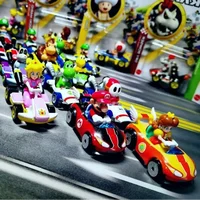 Original Hot Wheels The Super Mario Bros Movie Kart Wario Luigi Plumber Van Koopa Troopa Toad Donkey Kong Cast Model Car Toy