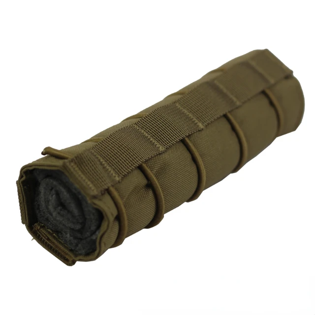 Outdoor Tactical 18cm Airsoft Suppressor Cover Silencer Protective