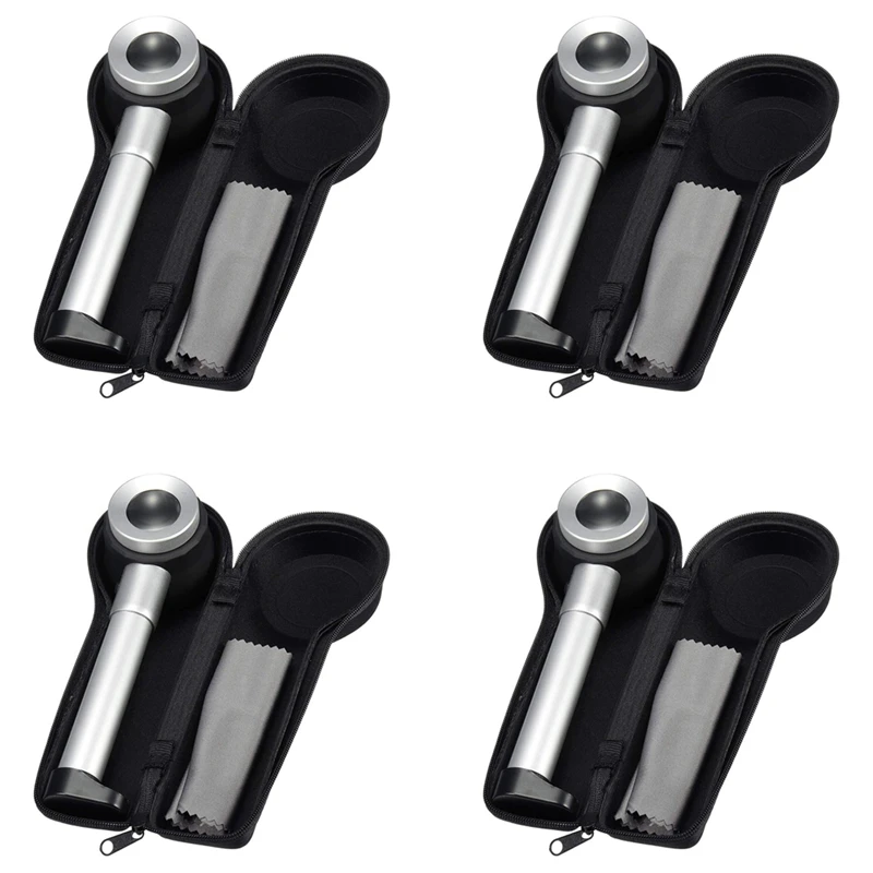 

4 шт., ручные металлические лупы 45X