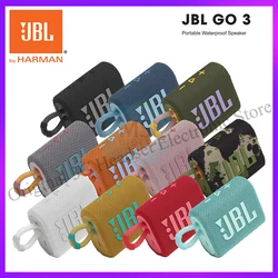 Original JBL Go 3 Portable Bluetooth Wireless Speaker GO3 IP67 Waterproof Dustproof Built-in Battery Outdoor Party Speakers