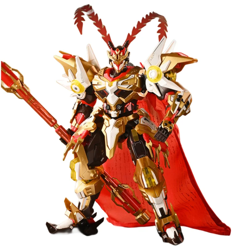 In Magazzino New Illumination Assemblato Puzzle Mecha Monkey King Monkey King Bambini Ragazzi Building Blocks Giocattoli Regalo Di Compleanno 8094