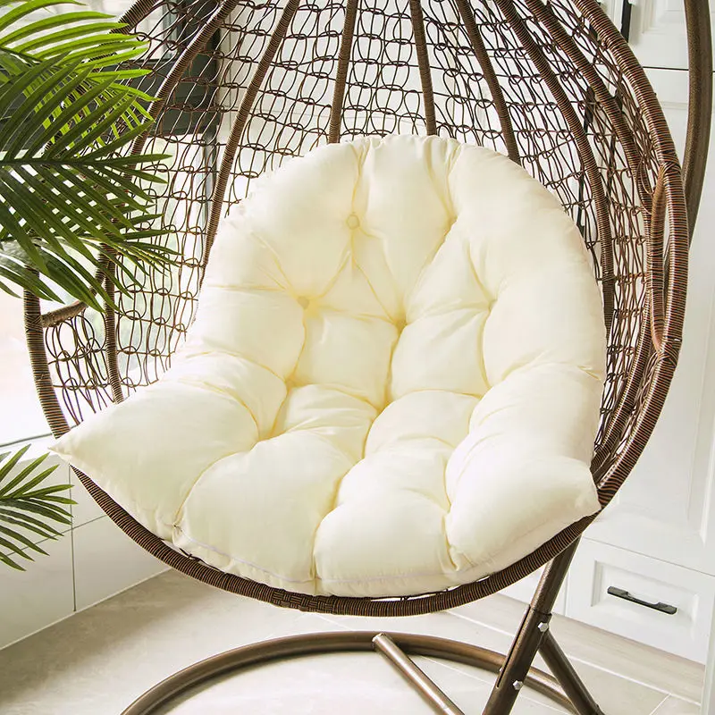 Swing Hanging Basket Chair Cushion Egg Chair Swing Hammock Cushion Balcony  Office Garden Rocking Chair Rattan Chairs Cushions - AliExpress