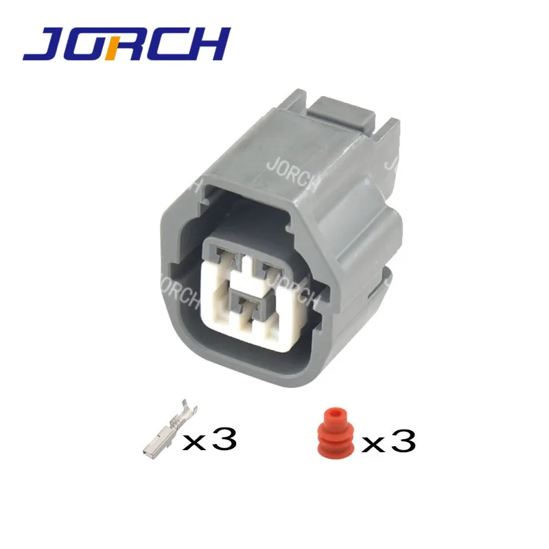 Conjuntos de Conectores de Sensor de Ignição de Friso à Prova Impermeável Água Fêmea de Pinos Mg6413624 5